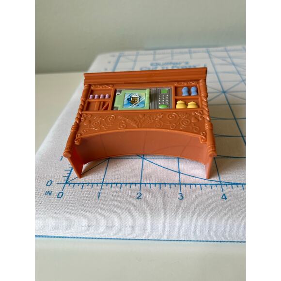 Loving Family Dollhouse Kitchen Counter Island Sink Microwave Fisher-Price 2004 - Picture 8 of 9